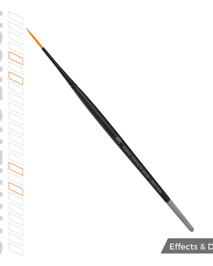 AK AKB018 AK SYNTHETIC BRUSH - LINER 17mm