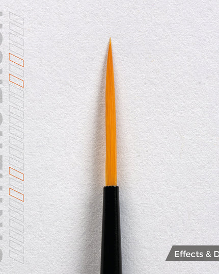AK AKB018 AK SYNTHETIC BRUSH - LINER 17mm