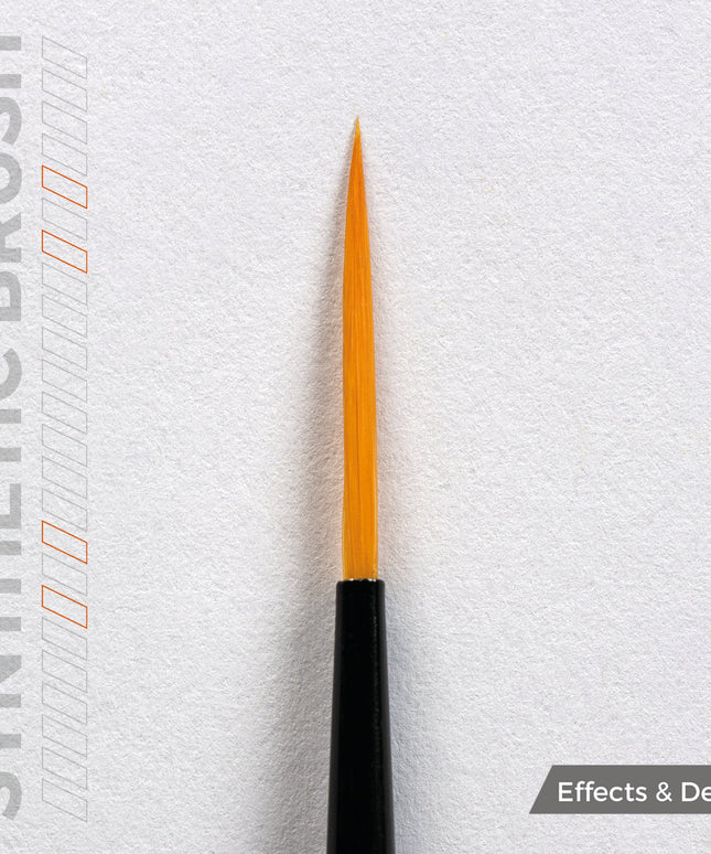 AK AKB018 AK SYNTHETIC BRUSH - LINER 17mm