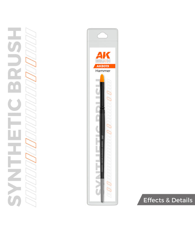 AK AKB019 AK SYNTHETIC BRUSH - HAMMER