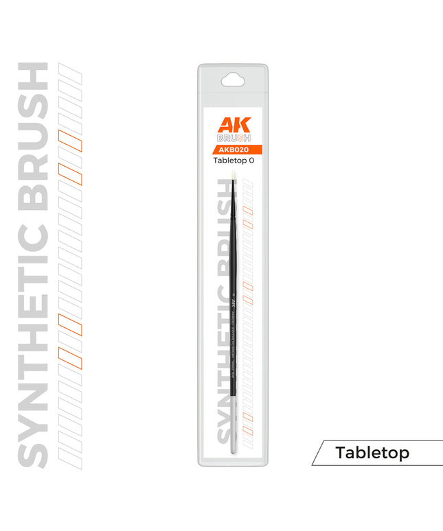 AK AKB020 AK SYNTHETIC TABLETOP BRUSH - 0