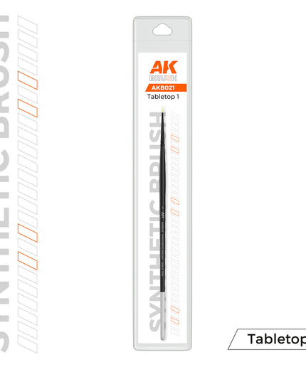 AK AKB021 AK SYNTHETIC TABLETOP BRUSH - 1