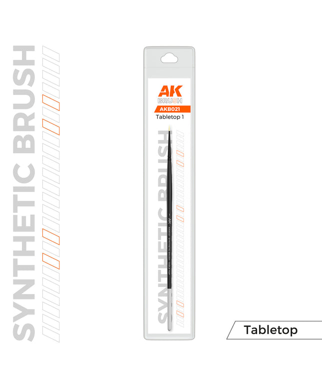 AK AKB021 AK SYNTHETIC TABLETOP BRUSH - 1