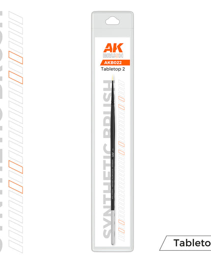 AK AKB022 AK SYNTHETIC TABLETOP BRUSH - 2