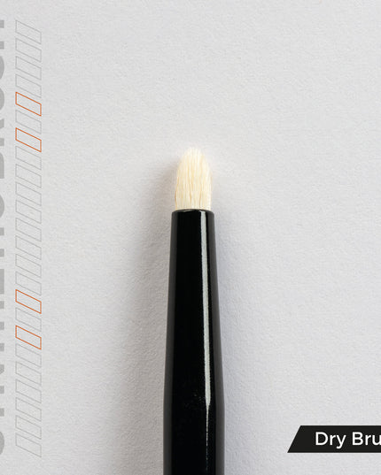 AK AKB023 AK SYNTHETIC DRY BRUSH - S