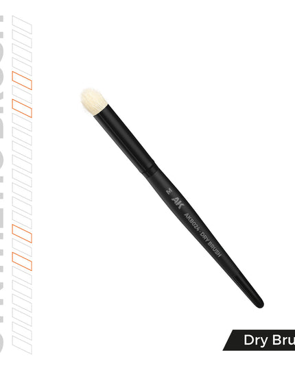 AK AKB024 AK SYNTHETIC DRY BRUSH - M
