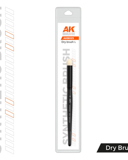 AK AKB025 AK SYNTHETIC DRY BRUSH - L