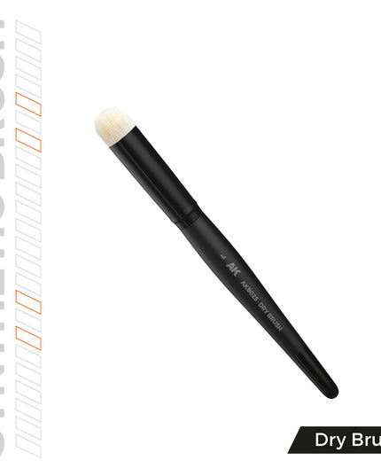 AK AKB025 AK SYNTHETIC DRY BRUSH - L