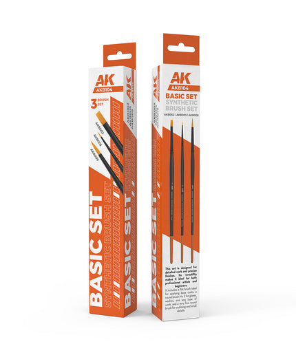 AK AKB104 BASIC BRUSHES SET