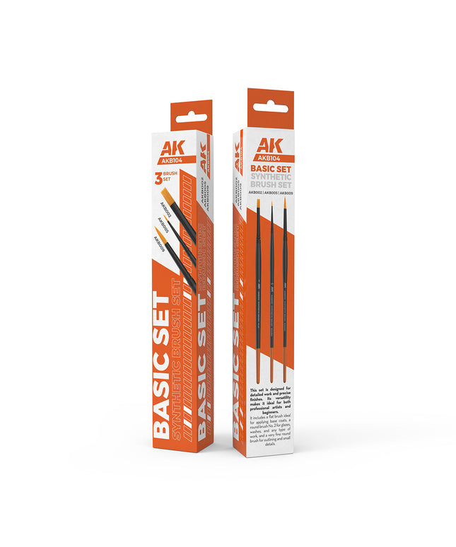 AK AKB104 BASIC BRUSHES SET