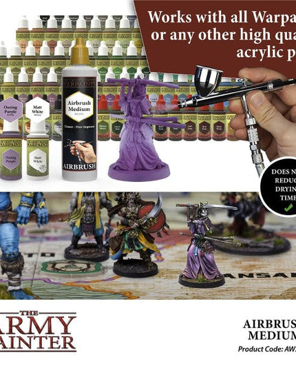 Army Painter - Airbrush Medium 100Ml/3.3 OZ Thiner and Flow improver