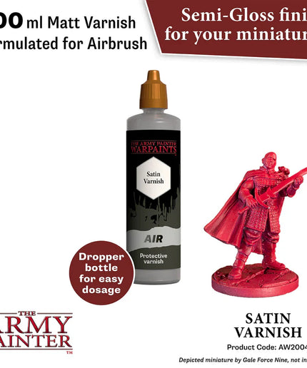 Army Painter - Warpaints Air Aegis Suit Satin Varnish 100Ml Reference: AW2004