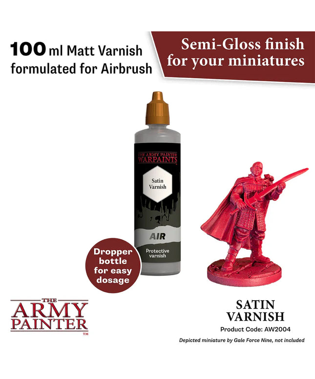 Army Painter - Warpaints Air Aegis Suit Satin Varnish 100Ml Reference: AW2004