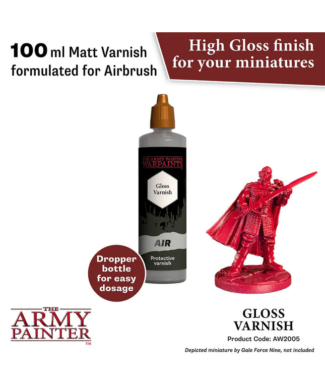 Army Painter - Warpaints Air Gloss Varnish 100ml Reference: AW2005