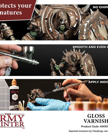 Army Painter - Warpaints Air Gloss Varnish 100ml Reference: AW2005