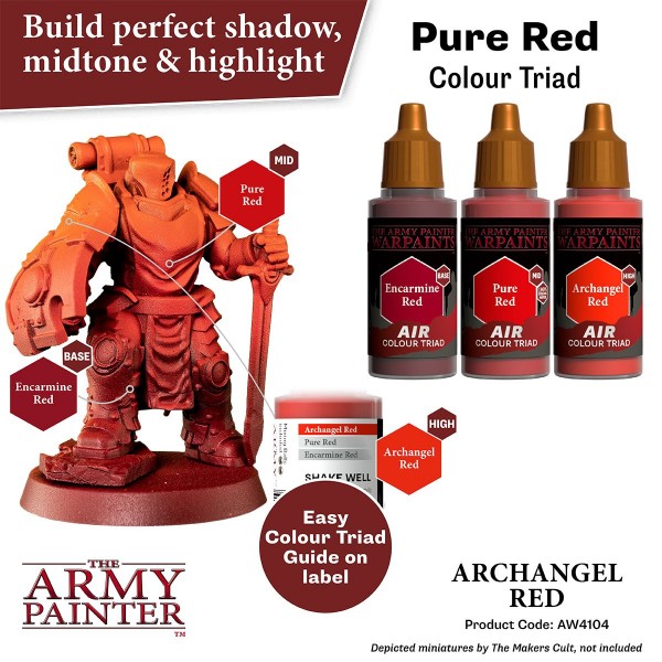The Army Painter Warpaints Air: Archangel Red AW4104