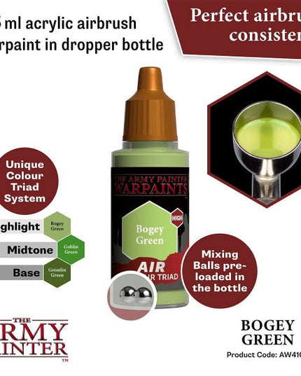 The Army Painter Warpaints Air Bogey Green AW4109