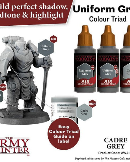 The Army Painter Warpaints Air Cadre Grey AW4118