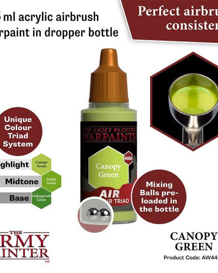 The Army Painter Warpaints Air Canopy Green AW4433