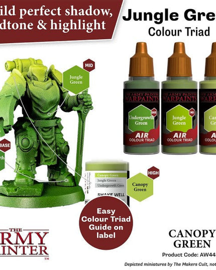 The Army Painter Warpaints Air Canopy Green AW4433