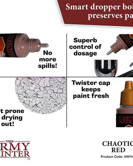 The Army Painter Chaotic Red AW1142