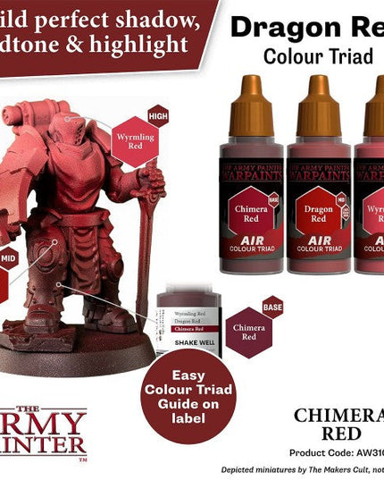 The Army Painter Warpaints Chimera Red AW3105