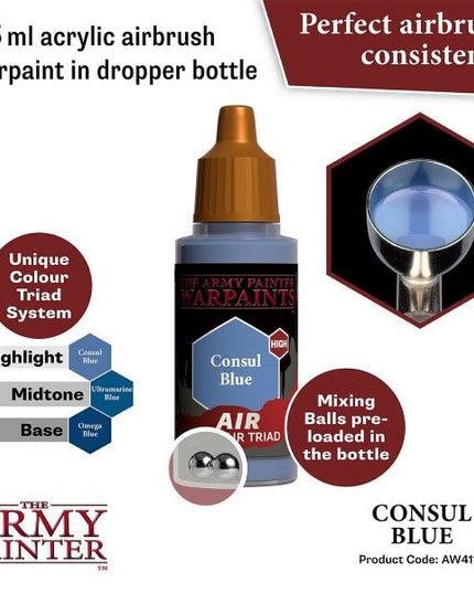 The Army Painter Warpaints Air Consul Blue AW4115