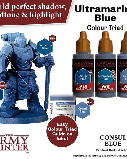 The Army Painter Warpaints Air Consul Blue AW4115