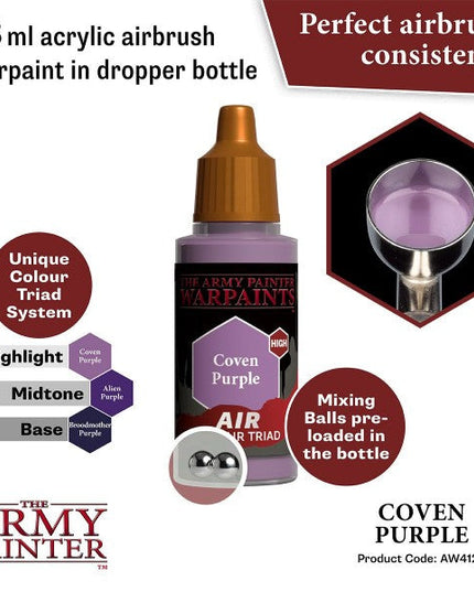 The Army Painter Warpaints Air Coven Purple AW4128