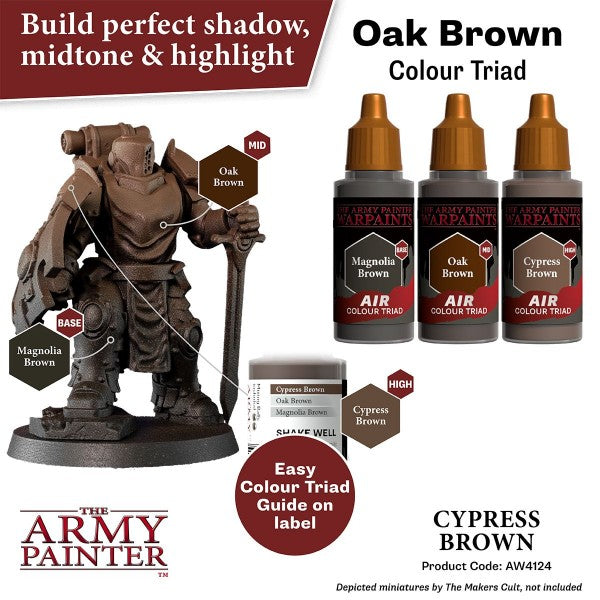 The Army Painter Warpaints Air Cypress Brown AW4124