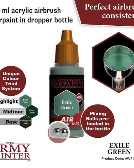The Army Painter Warpaints Air Exile Green AW4112