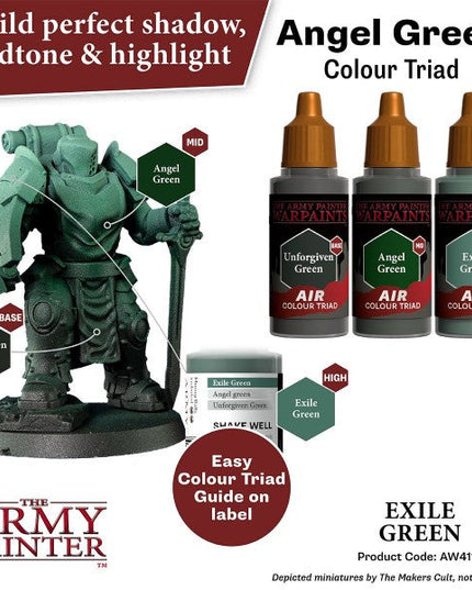 The Army Painter Warpaints Air Exile Green AW4112