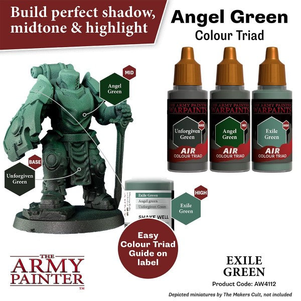 The Army Painter Warpaints Air Exile Green AW4112