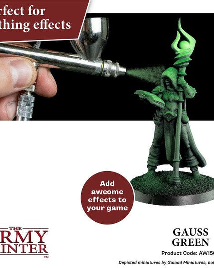 The Army Painter Warpaints Air: (Fluorescent) Gauss Green AW1503
