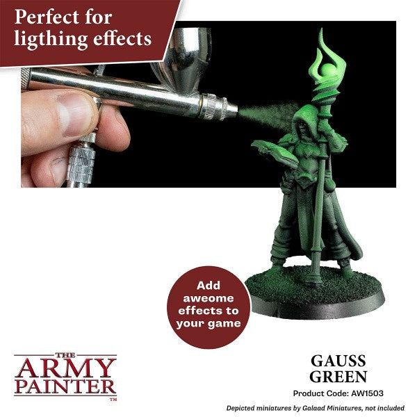 The Army Painter Warpaints Air: (Fluorescent) Gauss Green AW1503