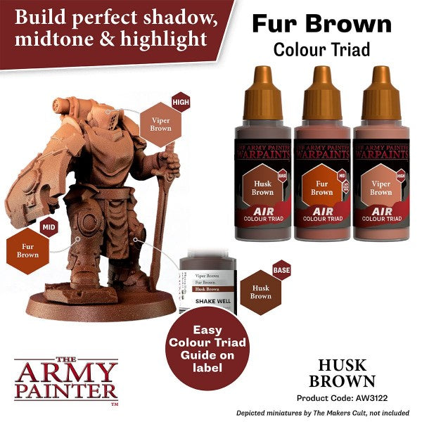 The Army Painter Warpaints Air Husk Brown AW3122