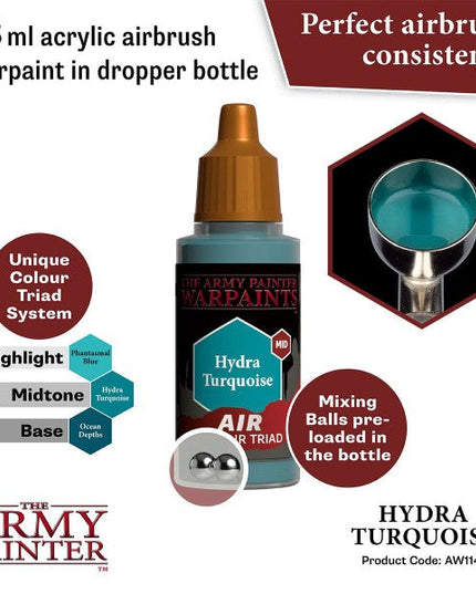 The Army Painter Warpaints Air: Hydra Turquoise AW1141