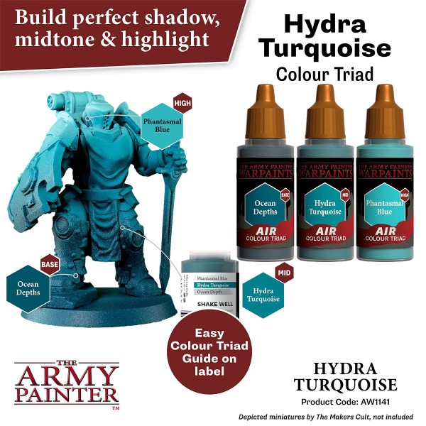 The Army Painter Warpaints Air: Hydra Turquoise AW1141