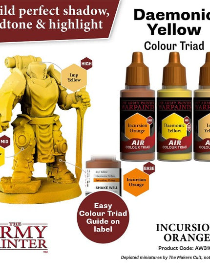 The Army Painter Warpaints Incursion Orange AW3107