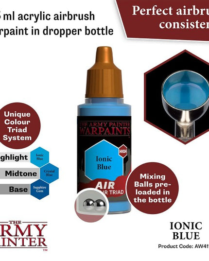 The Army Painter Warpaints Air Ionic Blue AW4114