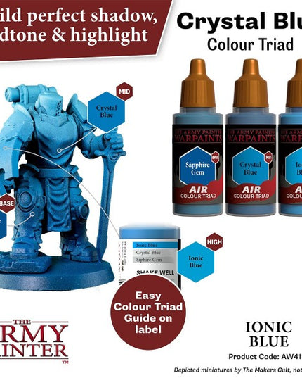 The Army Painter Warpaints Air Ionic Blue AW4114