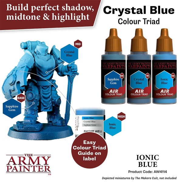 The Army Painter Warpaints Air Ionic Blue AW4114