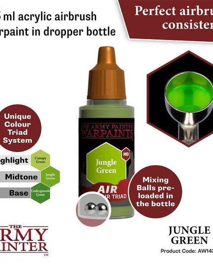 The Army Painter Warpaints Jungle Green AW1433
