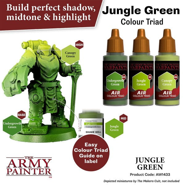 The Army Painter Warpaints Jungle Green AW1433