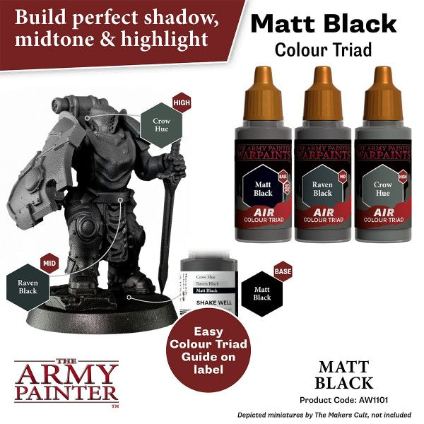 The Army Painter Army Matt Black AW1101
