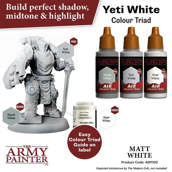 The Army Painter Warpaints Air Matt White AW1102