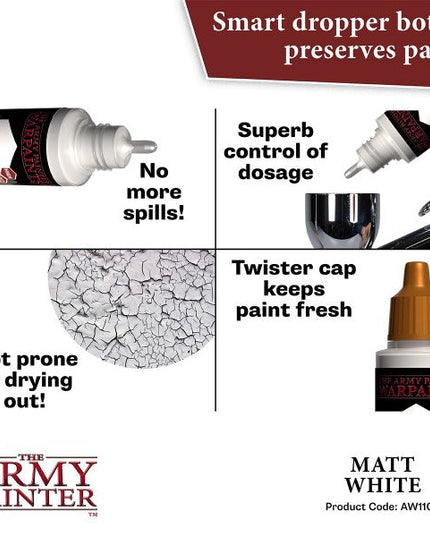 The Army Painter Warpaints Air Matt White AW1102