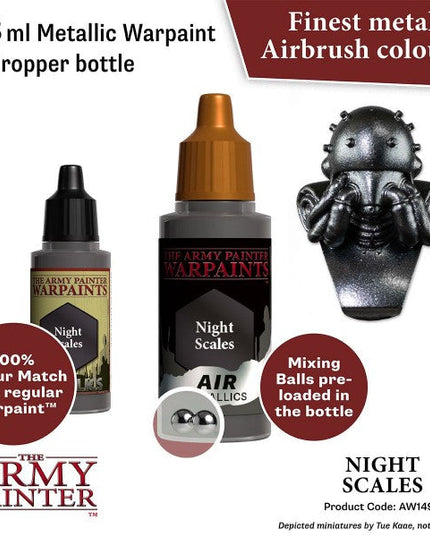 The Army Painter Warpaints Air: (Metallics) Night Scales AW1490