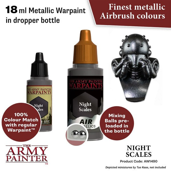 The Army Painter Warpaints Air: (Metallics) Night Scales AW1490