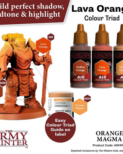 The Army Painter Warpaints Air Orange Magma AW4106